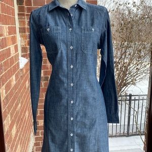 Duluth Trading Co Chambray Dress